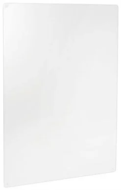 Sneeze Shield, Hanging Or Countertop, Acrylic, Single Panel - Clear