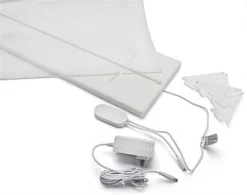 32" X 27" Acrylic Barrier W/ Color Changing LED Lights, Countertop Design - Clear 21 32" X 27" Acrylic Barrier W/ Color Changing LED Lights, Countertop Design - Clear -UZI Business Furniture Shop smsdledab1.ra8 preview