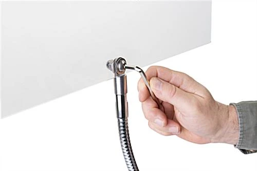 Acrylic Sneeze Shield W/ Adjustable Gooseneck Arm - Clear 6 Acrylic Sneeze Shield W/ Adjustable Gooseneck Arm - Clear - Image 6