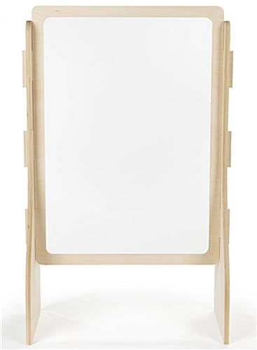 Countertop Sneeze Shield, Plywood With Polyester Window - Maple 2 Countertop Sneeze Shield, Plywood With Polyester Window - Maple - Image 2