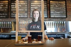 Countertop Sneeze Shield, Plywood With Polyester Window - Maple 15 Countertop Sneeze Shield, Plywood With Polyester Window - Maple -UZI Business Furniture Shop smsdwcbc1.ra6 preview