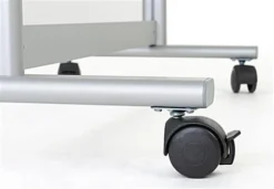 Floor Standing Sneeze Shield W/ Counter & Slot, Wheels - Clear -UZI Business Furniture Shop smsfssc35.ra2 preview