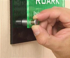 1/2 X 3/4 Through Grip Standoffs, Round, Set Of 4 - Silver -UZI Business Furniture Shop so1319sa.ra2 preview