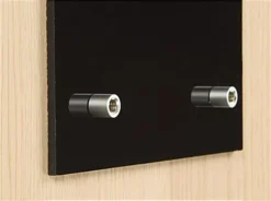 1/2 X 3/4 Through Grip Standoffs, Round, Set Of 4 - Silver -UZI Business Furniture Shop so1319sa.ra3 preview