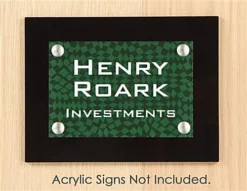 1/2 X 3/4 Through Grip Standoffs, Round, Set Of 4 - Silver -UZI Business Furniture Shop so1319sa.ra4 preview