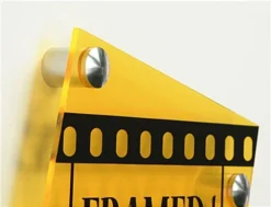 5/8 X 5/8 Through Grip Standoffs, Round, Aluminum, Set Of 4 - Silver -UZI Business Furniture Shop so1616al.ra2 preview