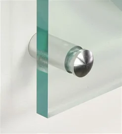 5/8 X 1 Through Grip Standoffs, Round, Aluminum, Set Of 4 - Silver 6 5/8 X 1 Through Grip Standoffs, Round, Aluminum, Set Of 4 - Silver -UZI Business Furniture Shop so1625al.ra2 preview