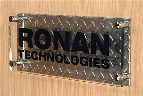 3/4 X 1 Through Grip Standoffs, Round, Set Of 4 - Chrome 2 3/4 X 1 Through Grip Standoffs, Round, Set Of 4 - Chrome - Image 2