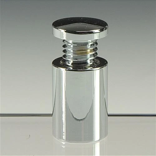 3/4 X 1 Through Grip Standoffs, Round, Set Of 4 - Chrome 1 3/4 X 1 Through Grip Standoffs, Round, Set Of 4 - Chrome