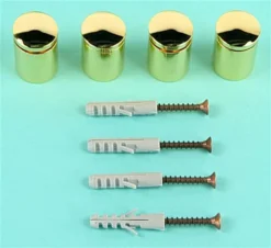 3/4 X 1 Through Grip Standoffs, Round, Set Of 4 - Gold -UZI Business Furniture Shop so1925g.ra3 preview