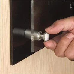 3/4 X 1 Through Grip Standoffs, Round, Set Of 4 - Silver -UZI Business Furniture Shop so1925sa.ra4 preview