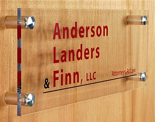 1-1/4 X 2 Through Grip Standoffs, Round, Aluminum, Set Of 4 - Silver 2 1-1/4 X 2 Through Grip Standoffs, Round, Aluminum, Set Of 4 - Silver - Image 2