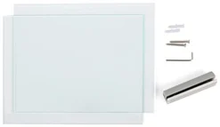 Workshop Series 8.5 X 11 Door Sign W/ Acrylic Plates, Sign Rail & Film Sheets -UZI Business Furniture Shop sr48511.ra4 preview