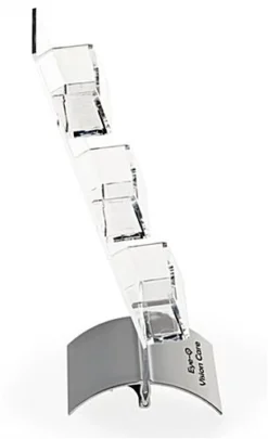 Workshop Series 3-Pocket Acrylic Card Display For Tabletop, Custom Logo - Silver -UZI Business Furniture Shop stswbcc1v.ra3 preview