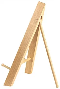 Wood Tabletop Easel, Standard Tripod Design, 5.25 X 9.375 - Natural -UZI Business Furniture Shop tbaesl10w.ra4 preview