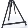 Aluminum Tabletop Easel With Extending Arms, Collapsible - Black
