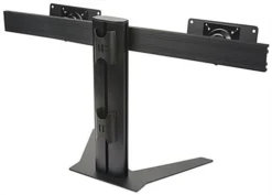 Desktop Dual Monitor Stand For 10"-32” Screens, Adjustable Height - Black -UZI Business Furniture Shop tblmmd32.ra2 preview