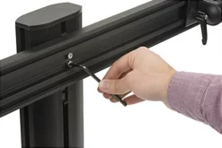 Desktop Dual Monitor Stand For 10"-32” Screens, Adjustable Height - Black -UZI Business Furniture Shop tblmmd32.ra3 preview