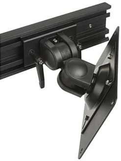 Desktop Dual Monitor Stand For 10"-32” Screens, Adjustable Height - Black -UZI Business Furniture Shop tblmmd32.ra4 preview