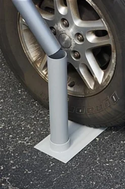 Telescoping Flagpole, Tailgater’s Tire Mount, American Flag Included - Silver -UZI Business Furniture Shop tlflp20b.ra2 preview