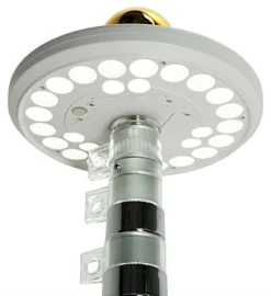 Solar Flagpole Light, Includes 3 Self-Charging AA Batteries, 10 Hour Runtime - White -UZI Business Furniture Shop tlflpsl.ra1 preview