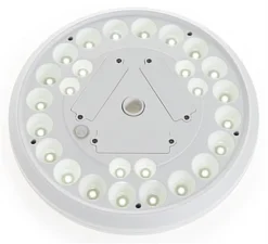 Solar Flagpole Light, Includes 3 Self-Charging AA Batteries, 10 Hour Runtime - White -UZI Business Furniture Shop tlflpsl.ra3 preview