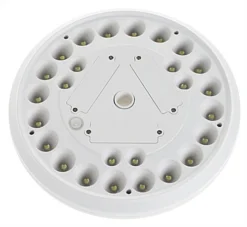 Solar Flagpole Light, Includes 3 Self-Charging AA Batteries, 10 Hour Runtime - White -UZI Business Furniture Shop tlflpsl.ra4 preview