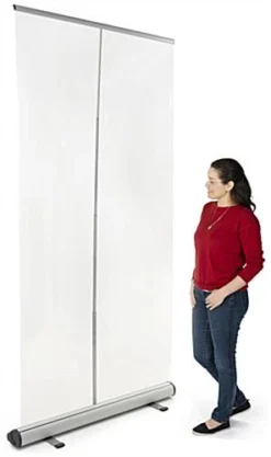 Retractable Sneeze Shield, Floor Standing - Clear 11 Retractable Sneeze Shield, Floor Standing - Clear -UZI Business Furniture Shop tsbnsr4790cl.ra4 preview