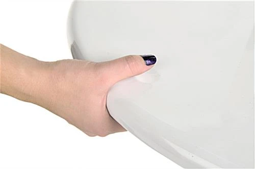 Pub Table Set With 1 Round Cocktail Table, 2 Adjustable Leatherette Stools - White 7 Pub Table Set With 1 Round Cocktail Table, 2 Adjustable Leatherette Stools - White - Image 7