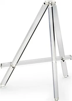 Workshop Series Acrylic Tabletop Easel, Standard Tripod Design, 12.75 X 14.75 - Clear -UZI Business Furniture Shop ttcleasel.ra3 preview
