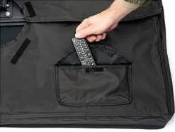 Outdoor TV Cover For 40" - 42" Screens With Water-Resistant Coating - Black -UZI Business Furniture Shop tvcovr42.ra3 preview