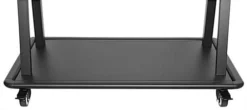 TV Stand W/ Wheels, 60 - 105" Screens, Height Adjustable, 2 AV Shelves - Black -UZI Business Furniture Shop tvlm330.ra7 preview