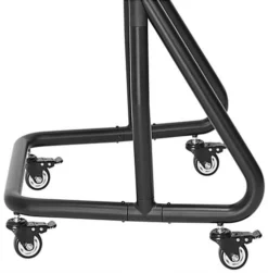 TV Stand W/ Wheels, 60 - 105" Screens, Height Adjustable, AV Shelf - Black -UZI Business Furniture Shop tvlm60105.ra7 preview