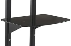 TV Stand W/ Shelf, Fits Monitors 37 - 70", Locking Wheels, Height Adjustable - Black -UZI Business Furniture Shop tvsvm31ns.ra4 preview