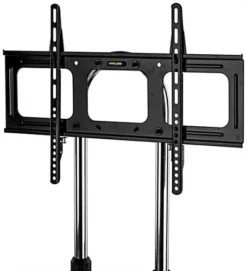 TV Stand W/ Shelf, Fits Monitors 37 - 70", Locking Wheels, Height Adjustable - Black -UZI Business Furniture Shop tvsvm31ns.ra5 preview