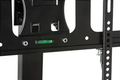 TV Stand With Tilting & Swiveling Bracket, Fits Monitors 32”-70” - Black -UZI Business Furniture Shop tvsvm3270b.ra3 preview