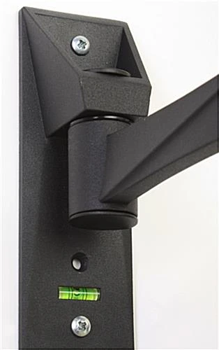 TV Wall Mount With Articulating Arm Fits Monitors 23-42", Built-in Level - Black 5 TV Wall Mount With Articulating Arm Fits Monitors 23-42", Built-in Level - Black - Image 5