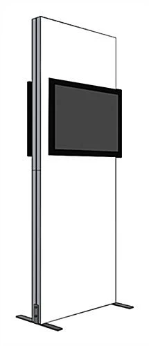 TV Stand With Custom Printed Graphics, Double Sided, 2 Mounts Fit 26 To 40" Monitors 4 TV Stand With Custom Printed Graphics, Double Sided, 2 Mounts Fit 26 To 40" Monitors - Image 4