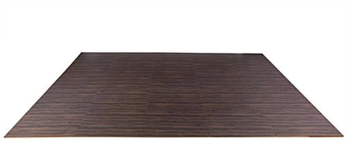 10' X 10' Interlocking Foam Mat – Dark Wood Grain 2 10' X 10' Interlocking Foam Mat – Dark Wood Grain - Image 2