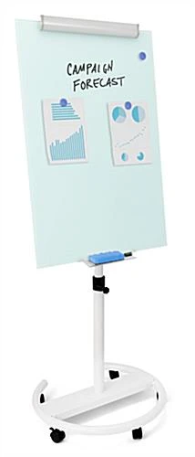 28 X 40 Write-On Board, Floor Stand W/ Wheels, Dry Erase, Single Sided - White 9 28 X 40 Write-On Board, Floor Stand W/ Wheels, Dry Erase, Single Sided - White - Image 9