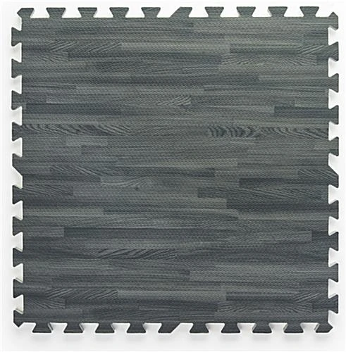 10’ X 10’ Interlocking Foam Mats, Set Of 26 Flooring Tiles - Gray Wood Grain 3 10’ X 10’ Interlocking Foam Mats, Set Of 26 Flooring Tiles - Gray Wood Grain - Image 3