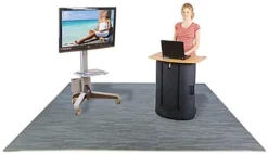 10’ X 10’ Interlocking Foam Mats, Set Of 26 Flooring Tiles - Gray Wood Grain 9 10’ X 10’ Interlocking Foam Mats, Set Of 26 Flooring Tiles - Gray Wood Grain -UZI Business Furniture Shop wommgygy rw preview