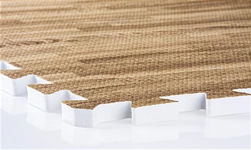 10’ X 10’ Interlocking Foam Mats, Set Of 26 Flooring Tiles - Light Oak Wood Grain 5 10’ X 10’ Interlocking Foam Mats, Set Of 26 Flooring Tiles - Light Oak Wood Grain - Image 5